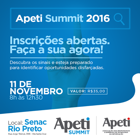 Apeti Summit 2016 Convite