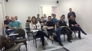 Foto da primeira turma do Workshop Marketing Digital em São José do Rio Preto