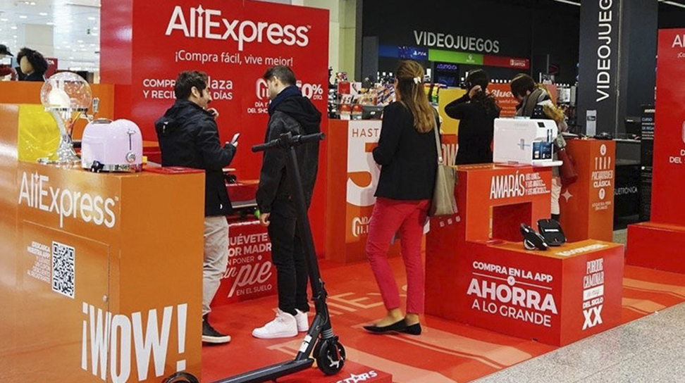 AliExpress mira live commerce e produtos financeiros no Brasil