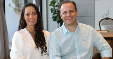 Foto casal empresários Maria Fernanda e Gustavo -Gostí e NutrirMais